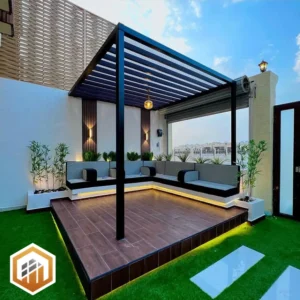 مظلات حدائق الراكة