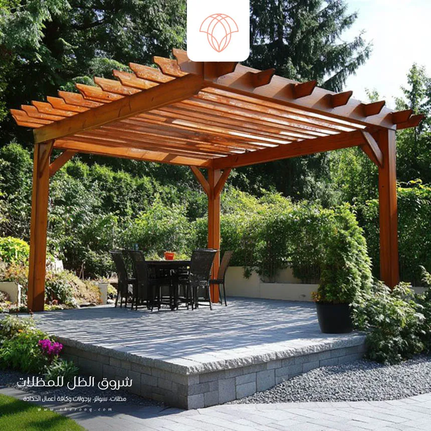 برجولات خشب بلاستيكي الدمام