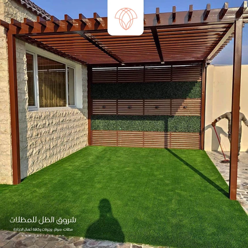 اشكال البرجولات الخشب الدمام