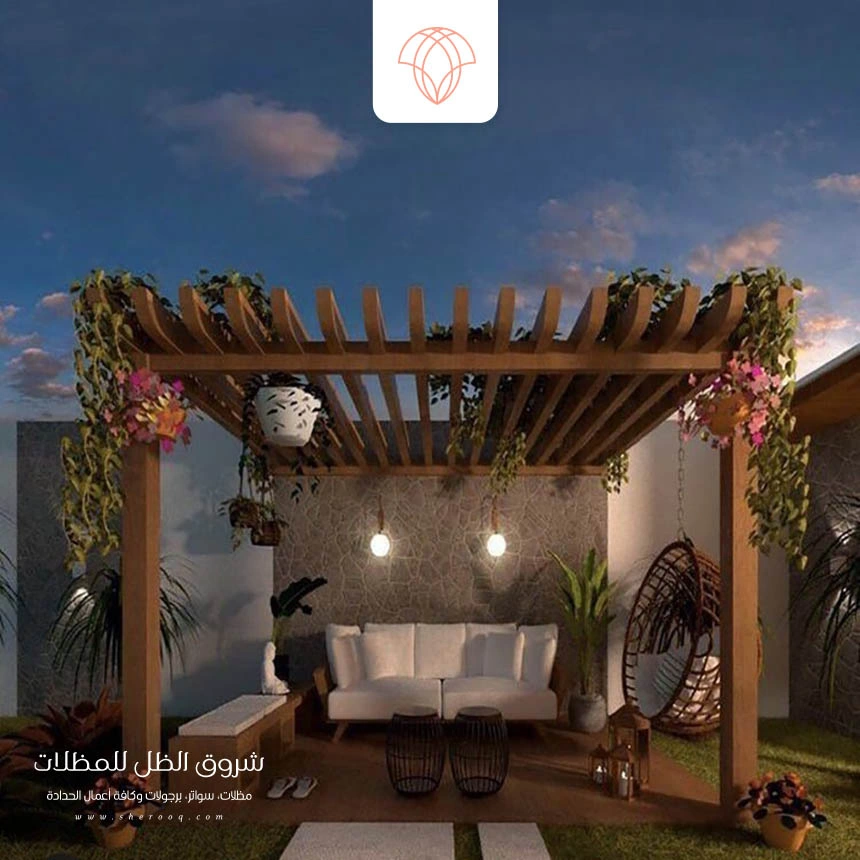 برجولات خشب بلاستيكي الدمام