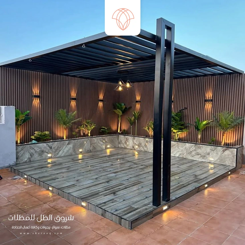 ديكورات جلسات خارجية بالقطيف