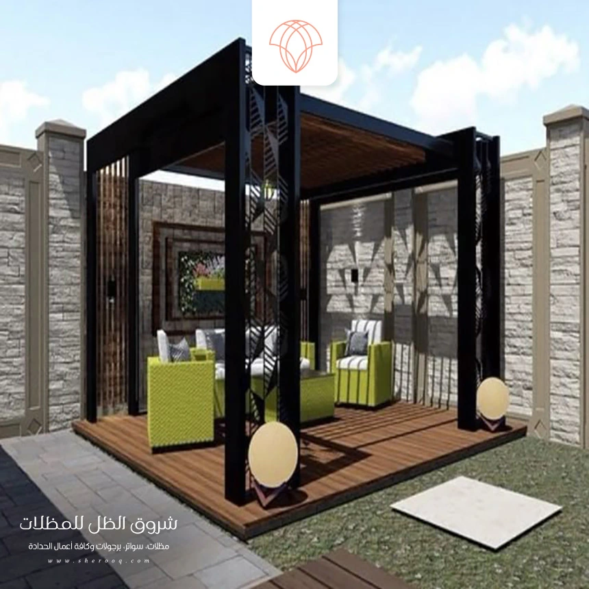 جلسات خارجية للحوش في الجبيل