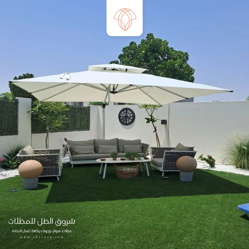 ديكور مظلات حدائق الدمام