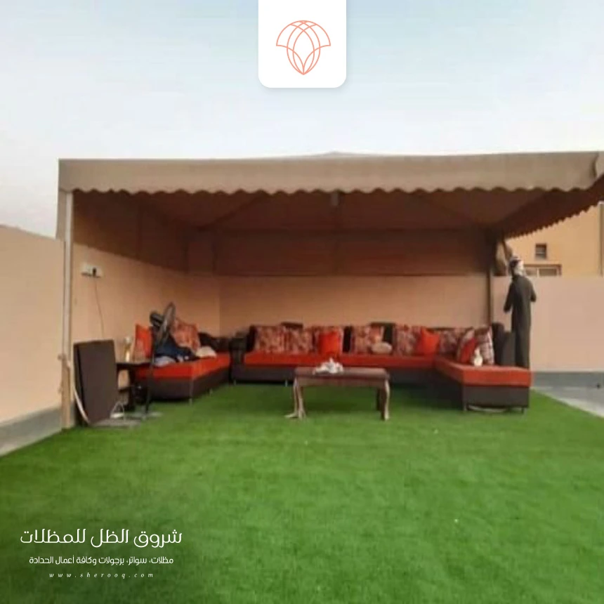 مظلات حدائق قماش القطيف