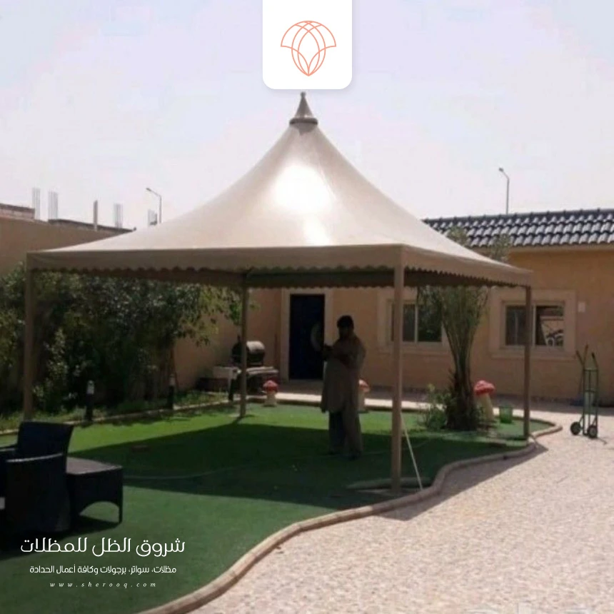 تصميم مظلات حدائق الظهران